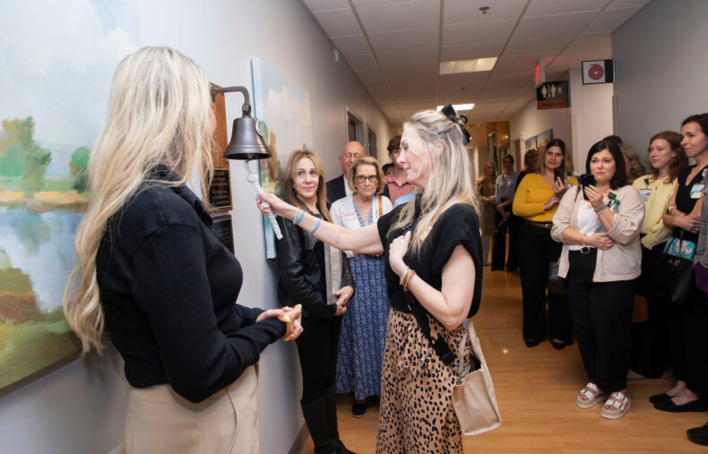 All cancer patients at Vanderbilt-Ingram will have the opportunity to ring the bell All cancer patients at Vanderbilt-Ingram will have the opportunity to ring the bell