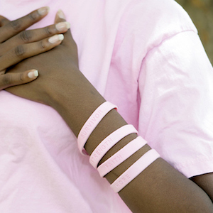 pink bracelets for breast cancer awareness